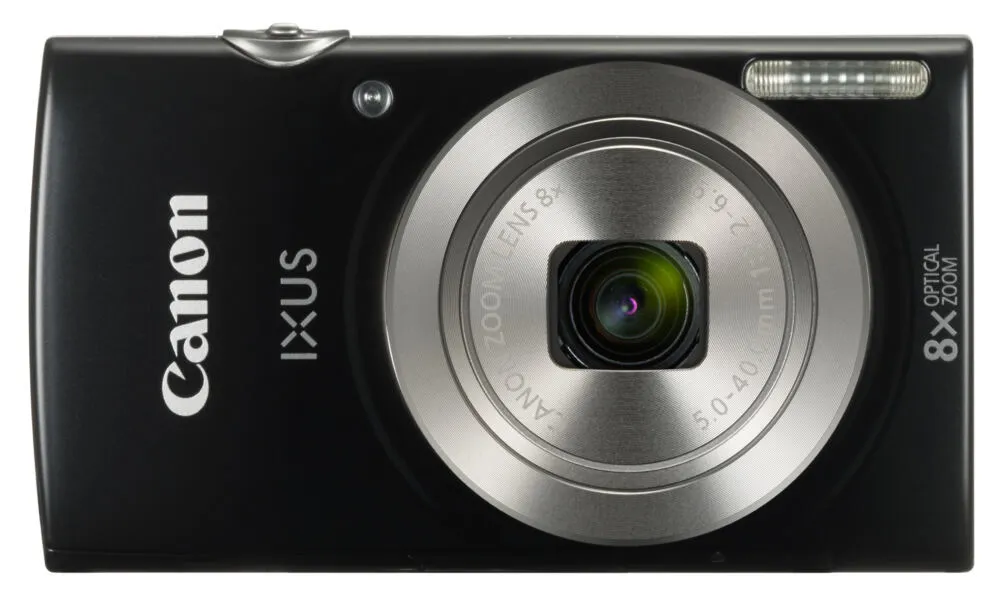 Canon IXUS 185 1/2.3" Kompakt kamera 20 MP CCD 5152 x 3864 Piksel Siyah Digital Kame