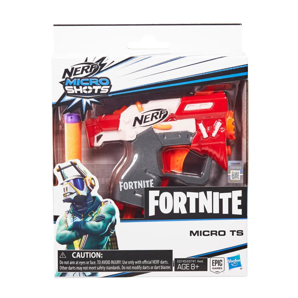 Hasbro Fortnite TS Nerf MicroShots Dart-Firing E6745ES0 Thumbnail 1