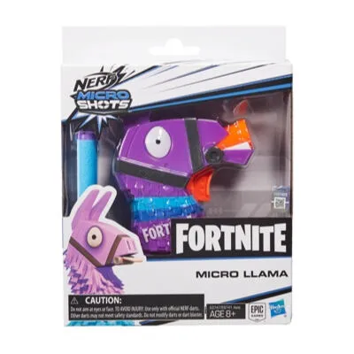 Hasbro Fortnite Llama Nerf MicroShots Dart-Firing E6747ES0 Thumbnail 1