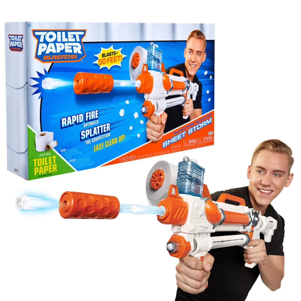 JAKKS Pacific Toilet Paper Blaster Sheet Storm 150304 Thumbnail 5