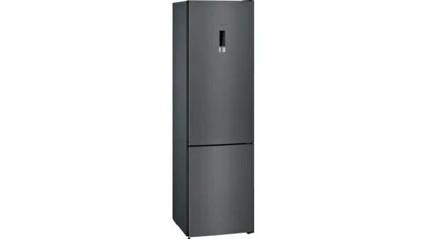 Siemens iQ300 KG39NXXDA donduruculu buz dolabı Solo 368 l Siyah Buzdolabı