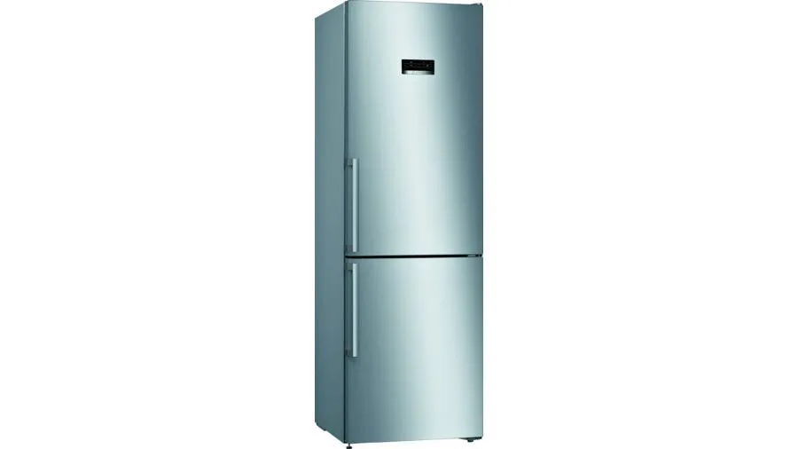 Bosch Serie 4 KGN36XIDP donduruculu buz dolabı Solo 326 l Paslanmaz çelik Buzdolabı