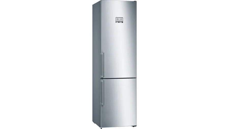 Bosch Serie 6 KGN39AIEP donduruculu buz dolabı Solo 368 l Paslanmaz çelik Buzdolabı
