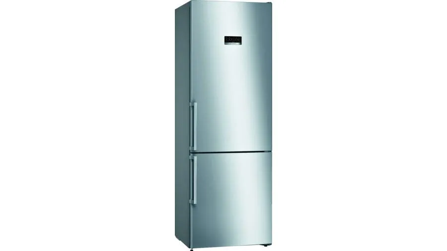Bosch Serie 4 KGN49XIEP donduruculu buz dolabı Solo 438 l Paslanmaz çelik Buzdolabı