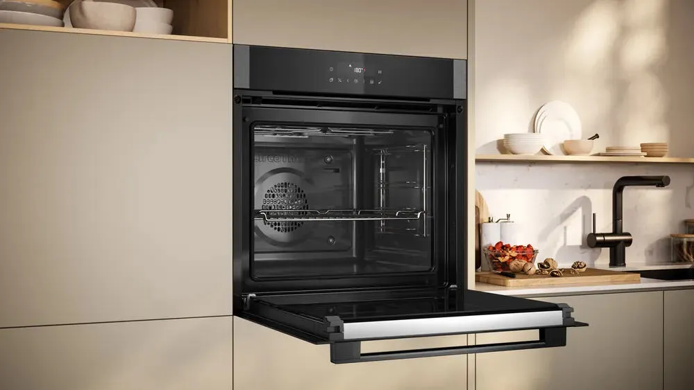 Neff N 30 B2ACJ7AG0 fırın 71 l 3600 W Gri Thumbnail 3