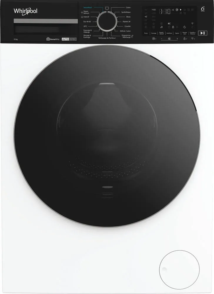 Whirlpool WPM 07W ADS FR çamaşır makinesi Önden yüklemeli 10 kg 1400 RPM Beyaz Thumbnail 1