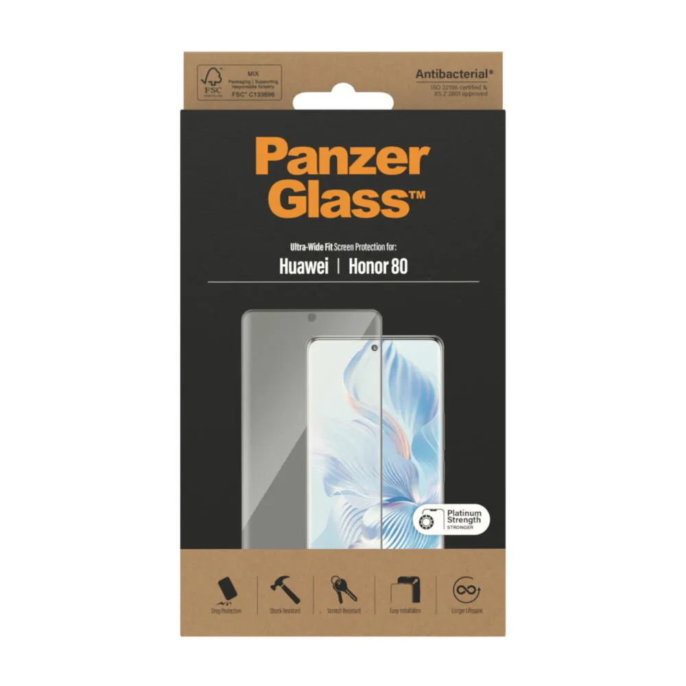 PanzerGlass® Screen Protector Huawei Honor 80 | Ultra-Wide Fit 5398 Thumbnail 4