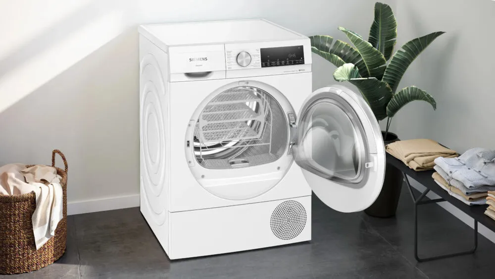 Siemens iQ500 WQ45G2D9FG kurutucu Solo Önden yüklemeli 9 kg Beyaz Thumbnail 7