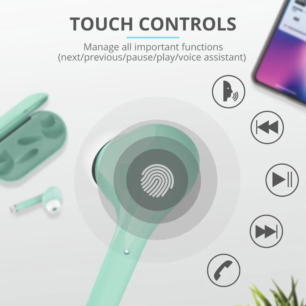 Trust Nika 23703 TWS Bluetooth Kulaklık Thumbnail 2