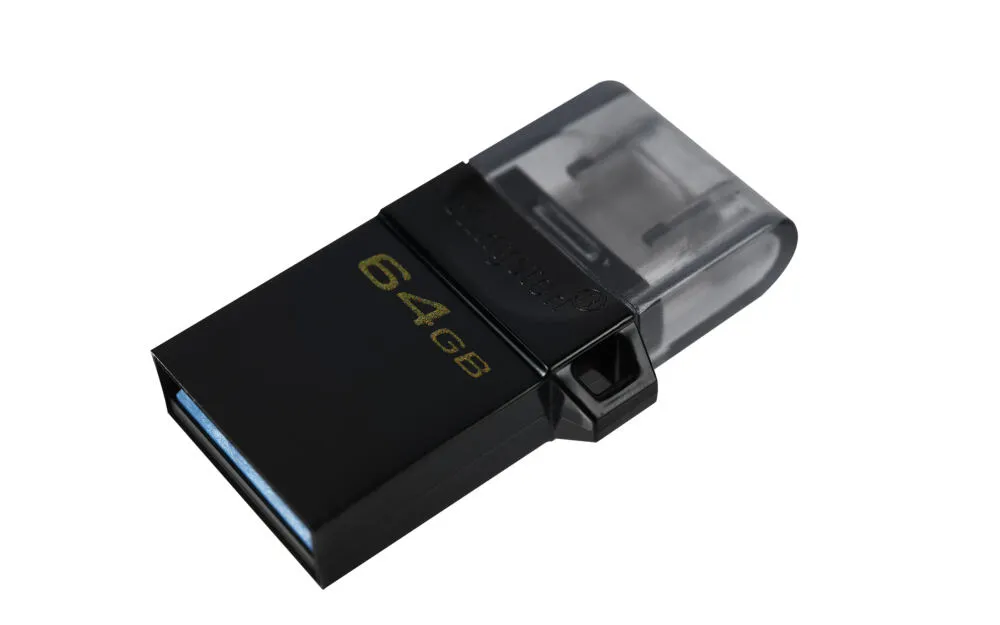 Kingston Technology microDuo3 G2 64 GB DTDUO3G2/64GB USB 3.2 Flash Bellek Thumbnail 5