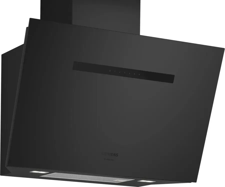 Siemens iQ700 LC81KANB5 ocak bacası Duvara monteli Siyah 432 m³/Saat Davlumbaz ve Aspiratö