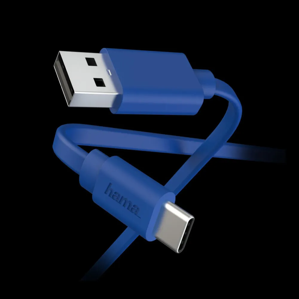 Hama Flat 00187229 USB A to USB C (1 m) USB Kablosu Thumbnail 4