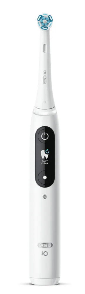 Oral-B iO Series 8N Yetişkin Titreşimli diş fırçası Beyaz Şarjlı Diş Fırçaları