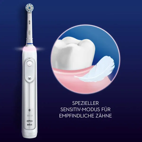 Oral-B SmartSeries Sensitive Yetişkin Döner diş fırçası Thumbnail 4
