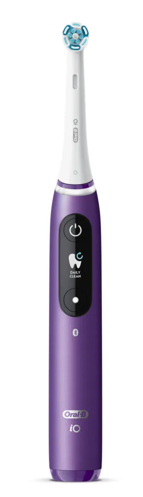 Oral-B iO Series 8N Yetişkin Titreşimli diş fırçası Mor Şarjlı Diş Fırçaları