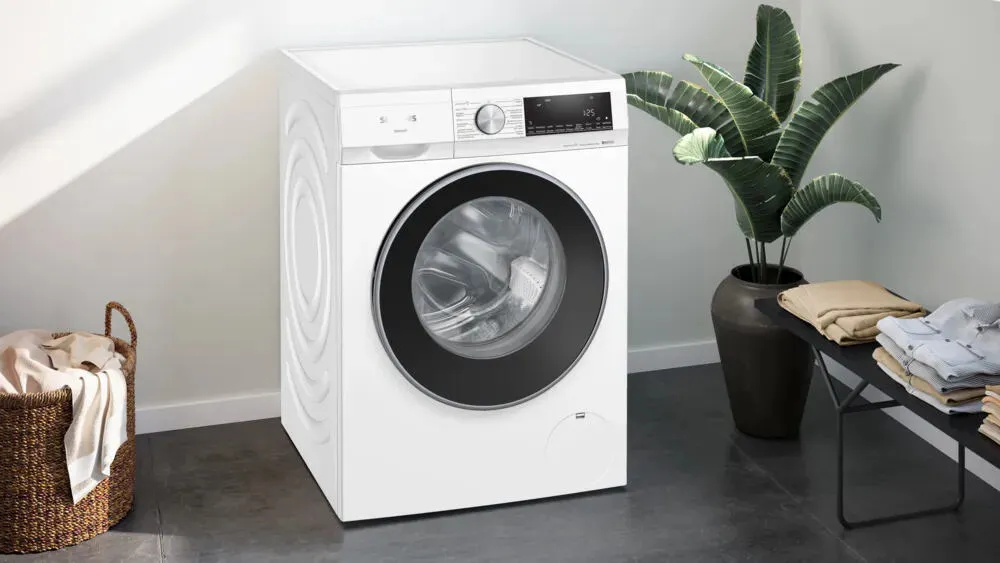 Siemens iQ500 WG46G2Z5FG çamaşır makinesi Önden yüklemeli 9 kg 1600 RPM Beyaz Thumbnail 2
