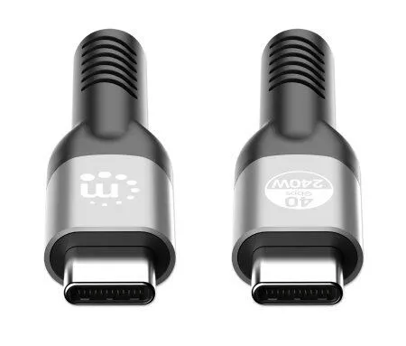 Manhattan 356374 USB C to USB C (1 m) USB Kablosu Thumbnail 4