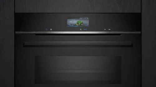 Siemens iQ700 CM776G1B1B fırın 45 l 3600 W Siyah Thumbnail 1