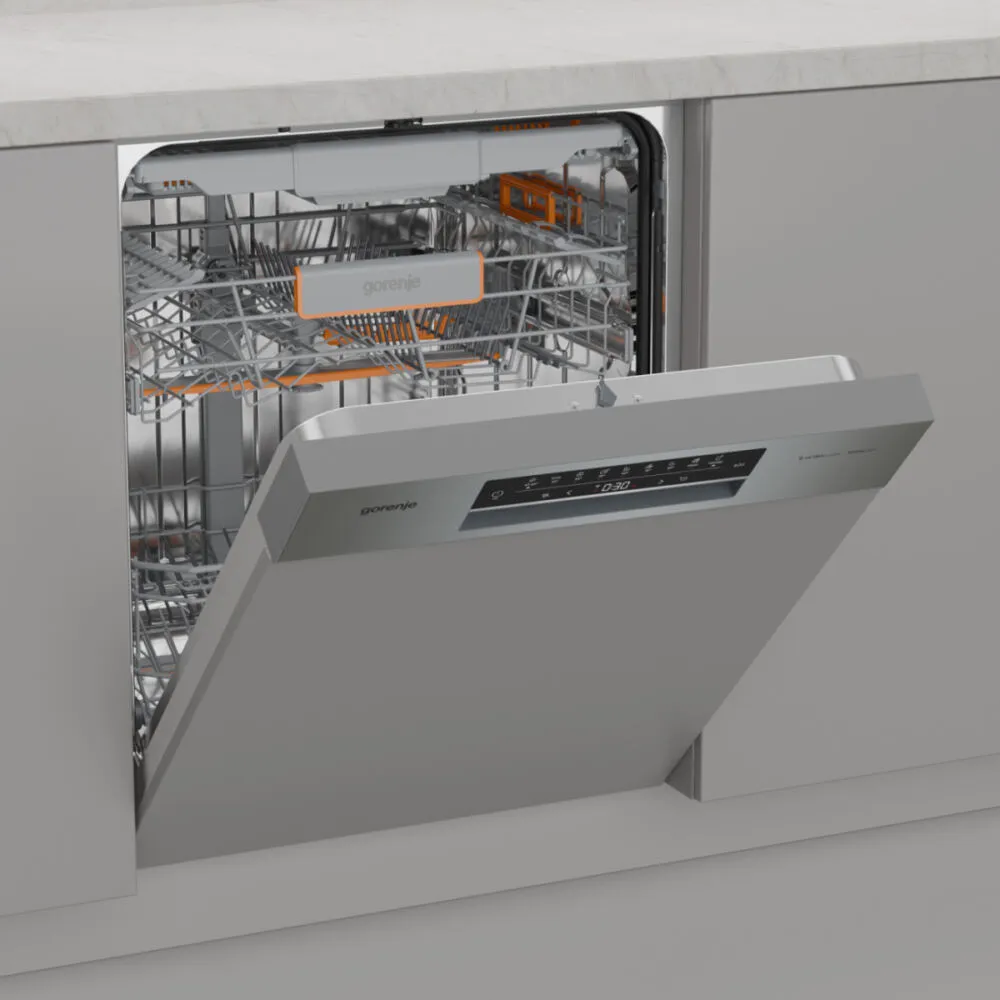 Gorenje GI673C90X 20015389 16 Kişilik 7 Programlı Ankastre Bulaşık Makinesi Thumbnail 7