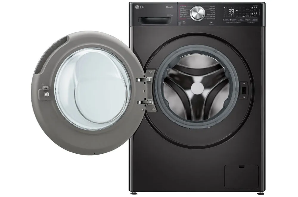 LG F4Y9LDP2Z Kurutmalı Çamaşır Makinesi | 13 Kg Yıkama 7 Kg Kurutma Kapasitesi | Platinum Siyah Renk F4Y9LDP2Z.APBPLTK Thumbnail 1