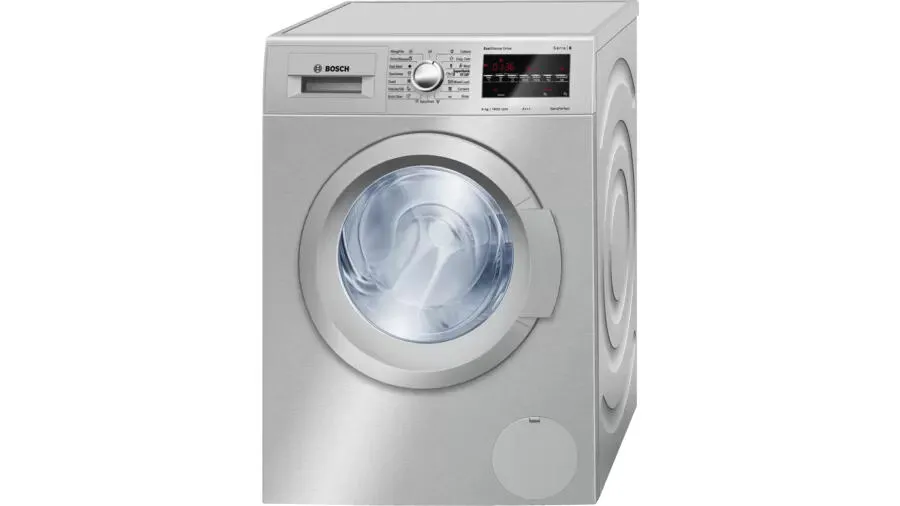 Bosch Serie 6 WAT2848XZA çamaşır makinesi Önden yüklemeli 9 kg 1400 RPM Paslanmaz çelik Çamaşır Makineleri