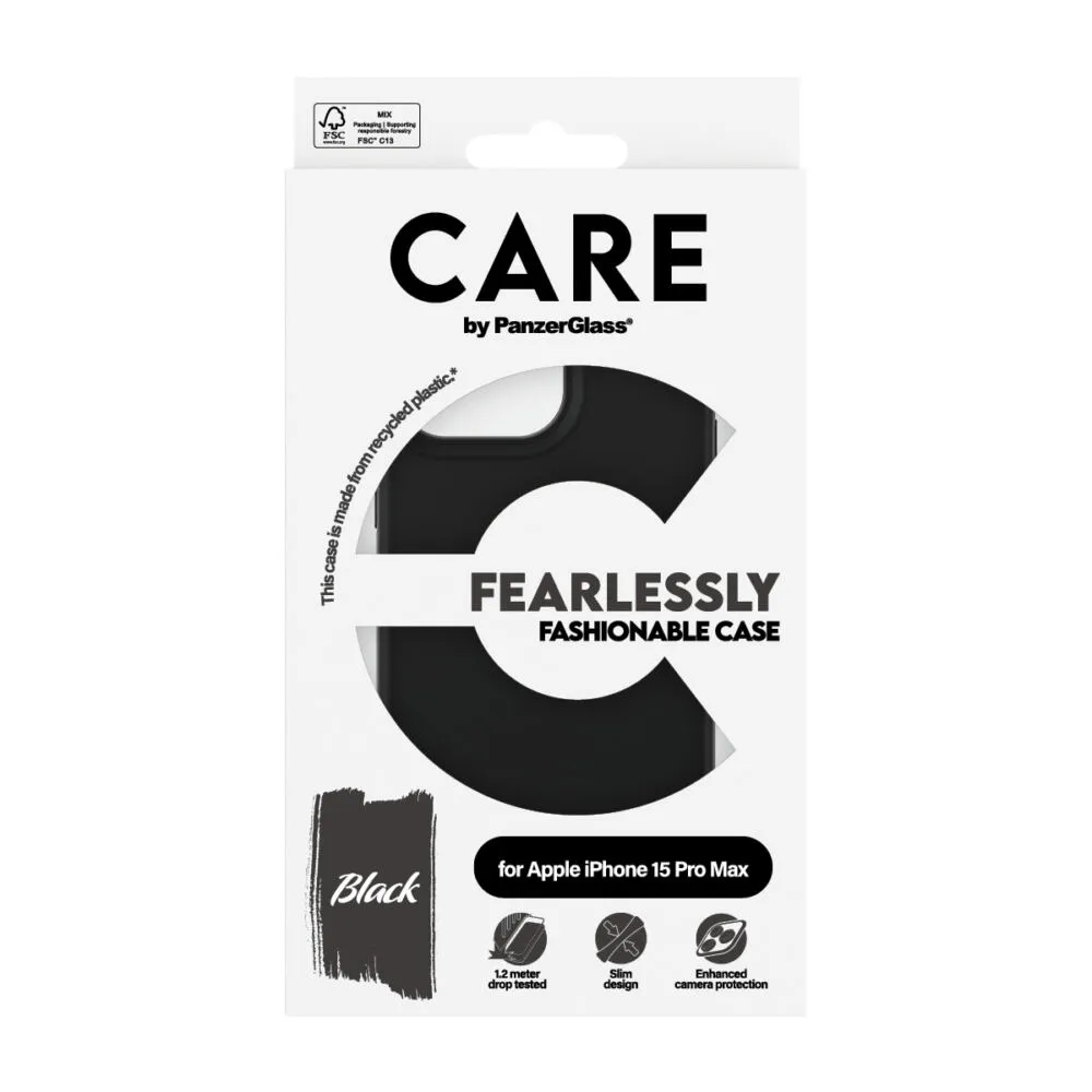 PanzerGlass CARE™ by PanzerGlass® Case Black iPhone 15 Pro Max 1432 Thumbnail 4