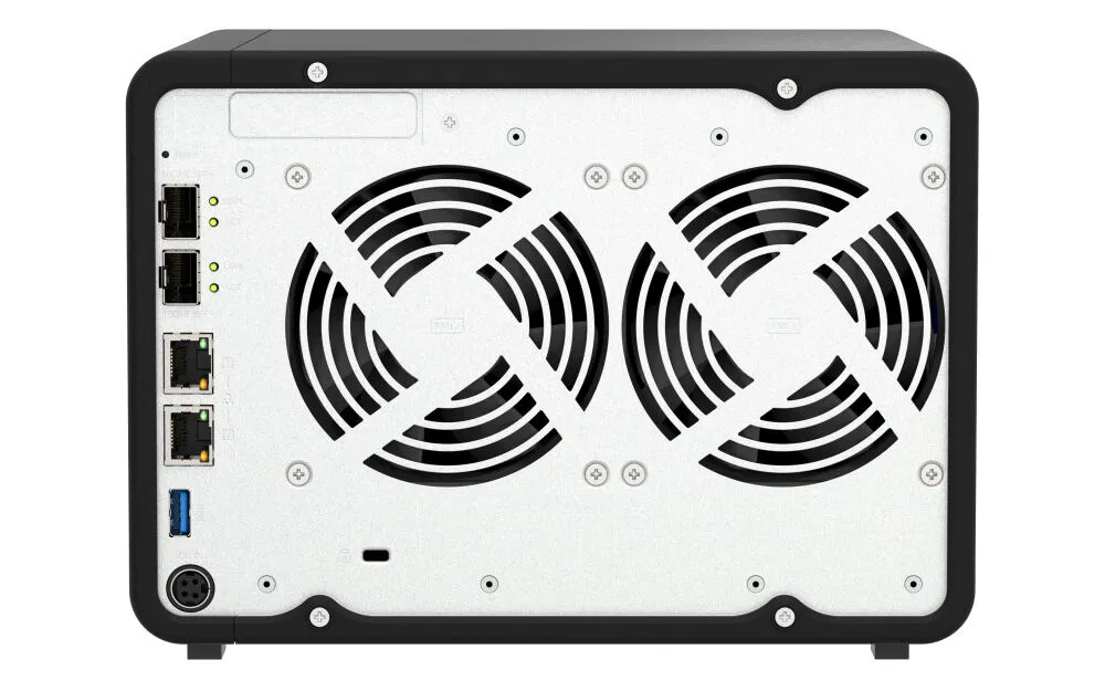 QNAP TS-632X-4G NAS Dikey (Tower) Alpine AL-524 4 GB DDR4 36 TB HDD QNAP QTS Siyah Thumbnail 6