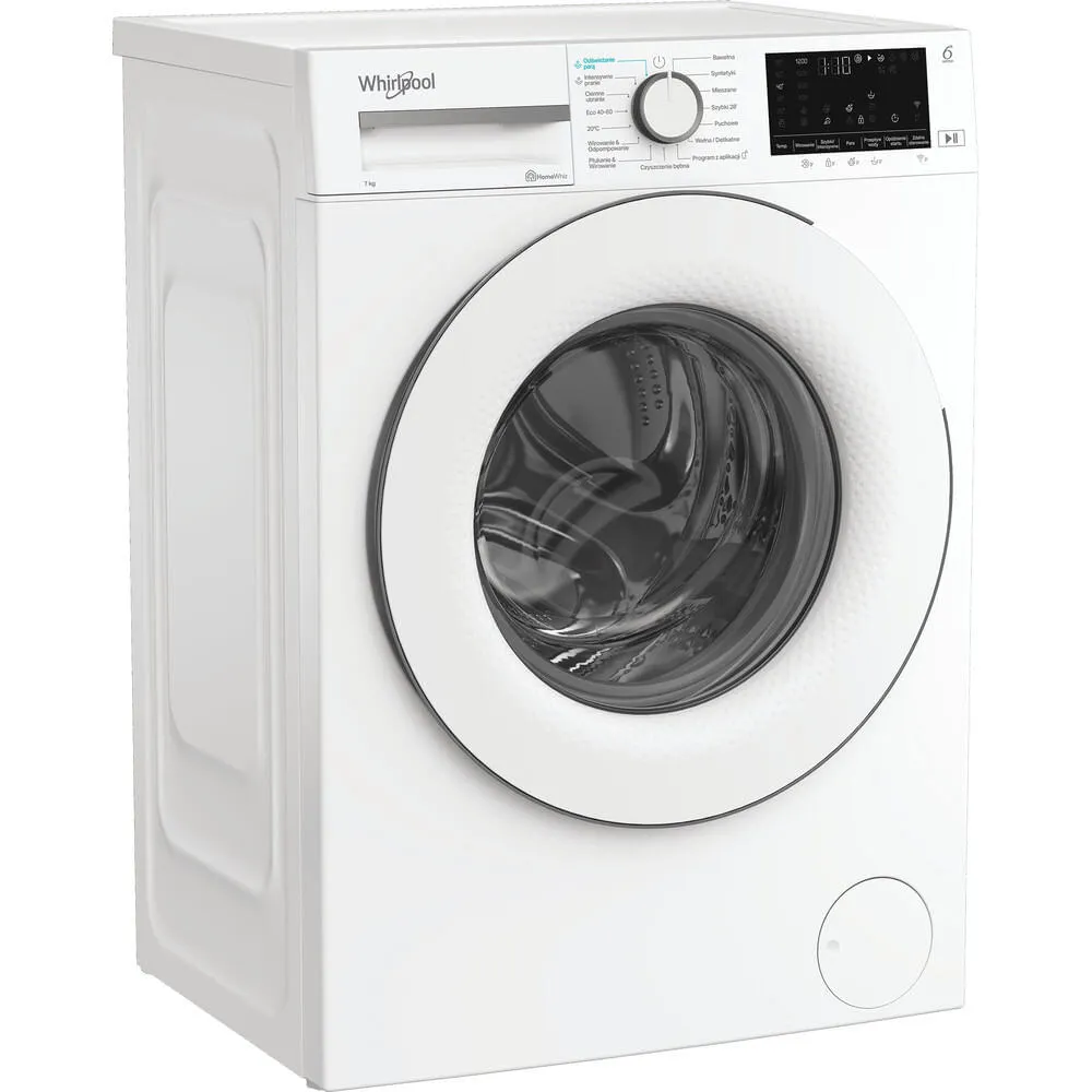 Whirlpool WAM 762W PL çamaşır makinesi Önden yüklemeli 7 kg 1200 RPM Beyaz Çamaşır Makineleri