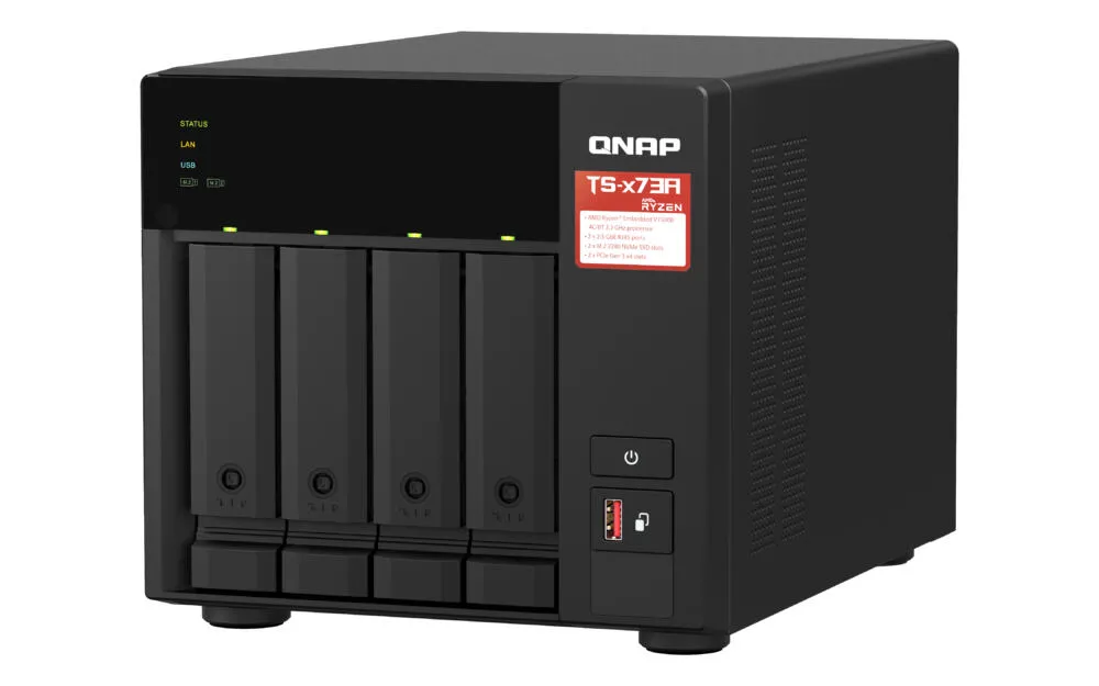 QNAP TS-473A-8G/40TB-EXOS Thumbnail 5
