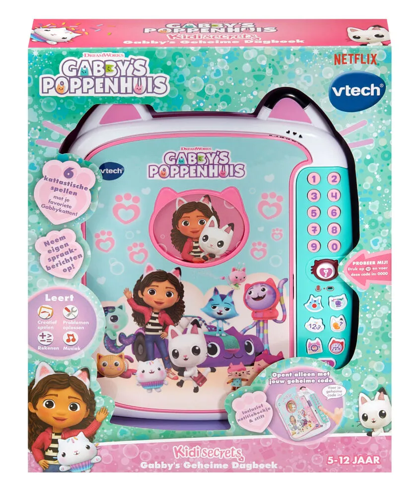 VTech Gabby's Poppenhuis - Gabby's Geheime Dagboek 80-580523 Thumbnail 6