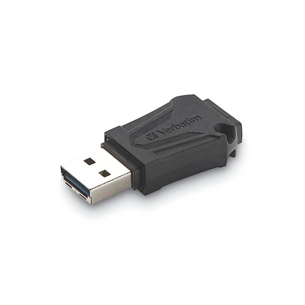 Verbatim ToughMax USB 3.2 Gen 1 Drive USB flash sürücü 128 GB A tipi USB 3.2 Gen 2 (3.1 Gen 2) Siyah USB Bellek