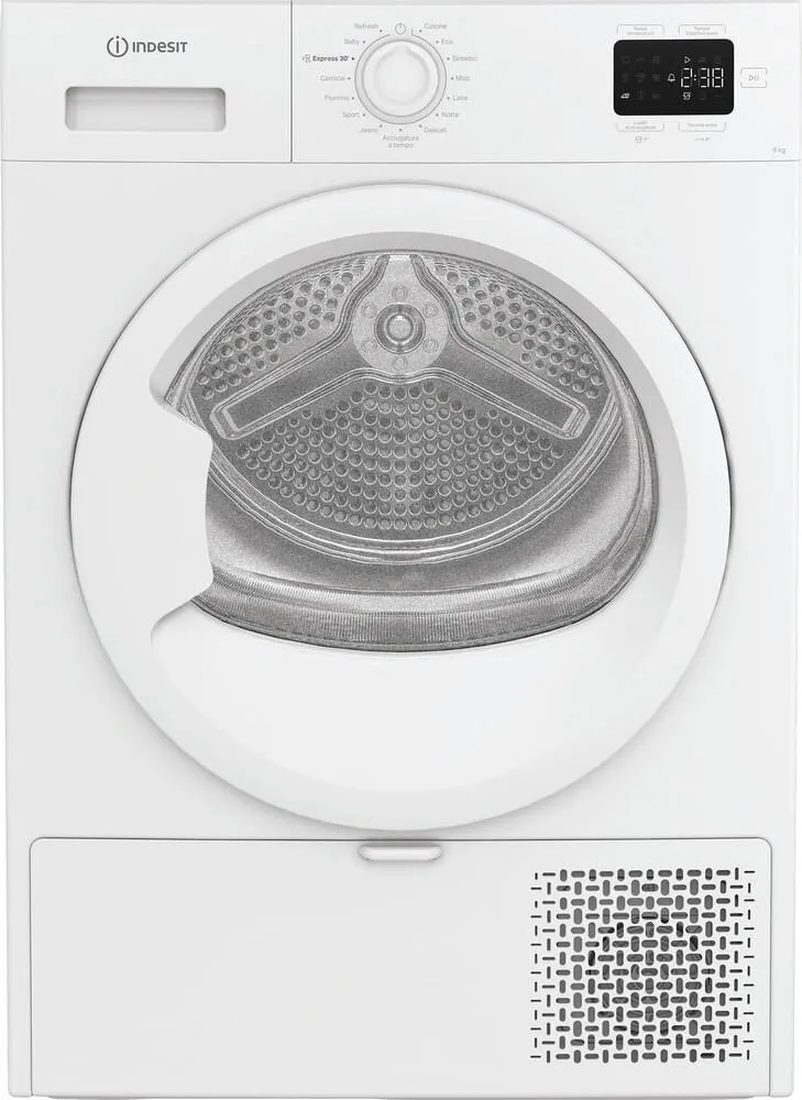 Indesit C YD 94D WW IT 869991723160 9 kg Isı Pompalı Kurutma Makinesi Thumbnail 3