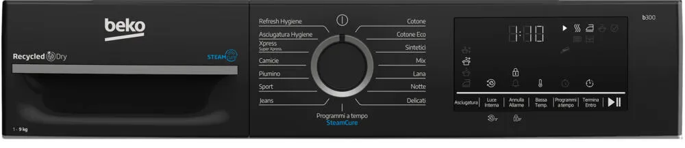 Beko BMEPT491SBI 7188238810 9 kg Isı Pompalı Kurutma Makinesi Thumbnail 10
