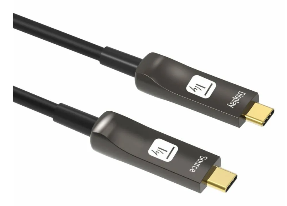 Techly ICOC-U3C-HY-020 USB C to USB C (20 m) USB Kablosu Thumbnail 5