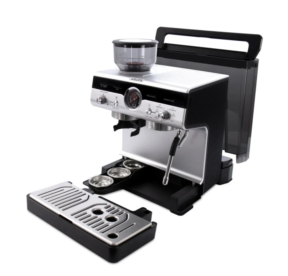 Krups Precision XP801T10 Yarı Otomatik 3 L Espresso Makinesi Thumbnail 8
