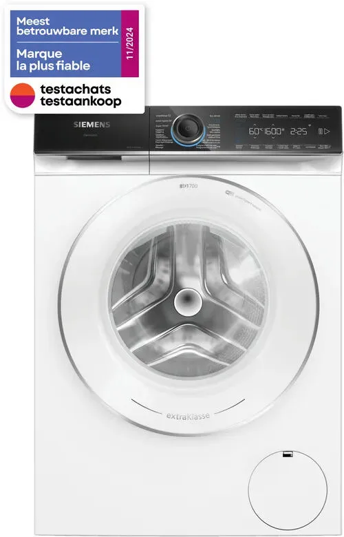 Siemens iQ700 WG56B20SFG çamaşır makinesi Önden yüklemeli 10 kg 1600 RPM Beyaz Thumbnail 5