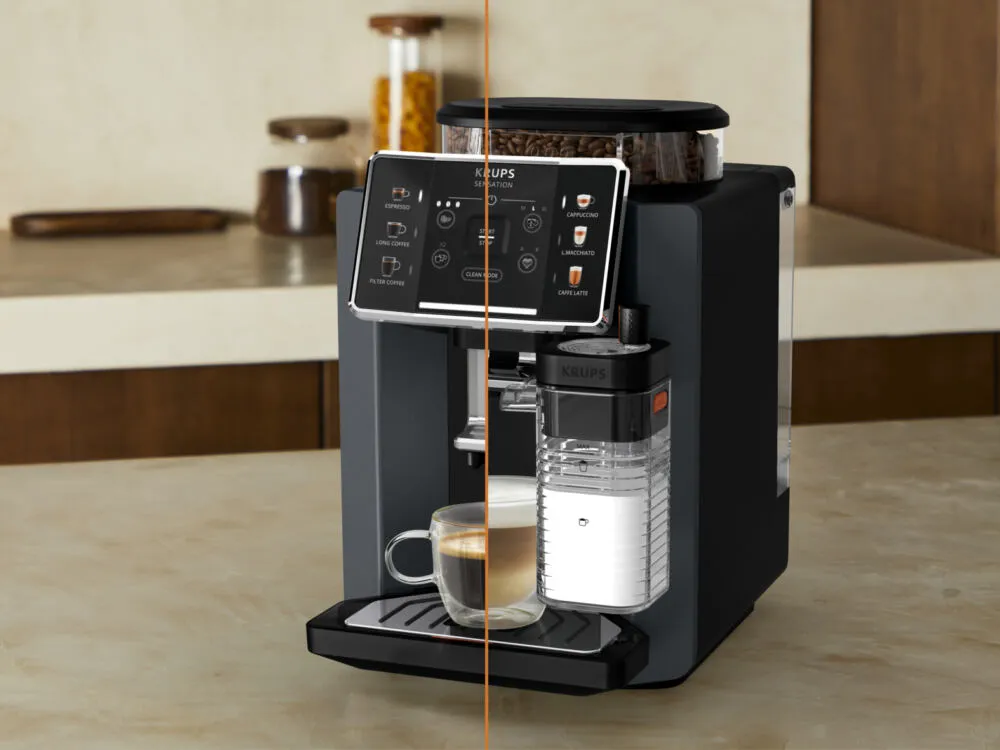 Krups Sensation Milk M90 EA912B10 Tam Otomatik 1.7 L Espresso Makinesi Thumbnail 11