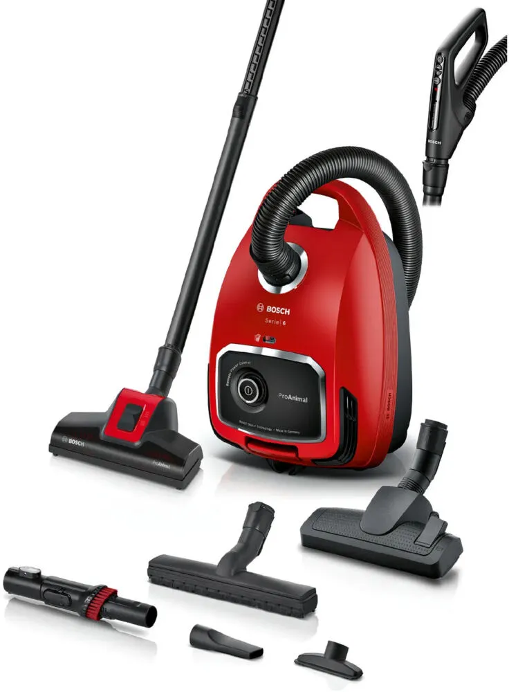 Bosch Serie 6 BGL6PET3 elektrik süpürgesi 4 l Kuru 700 W Toz torbası Thumbnail 1