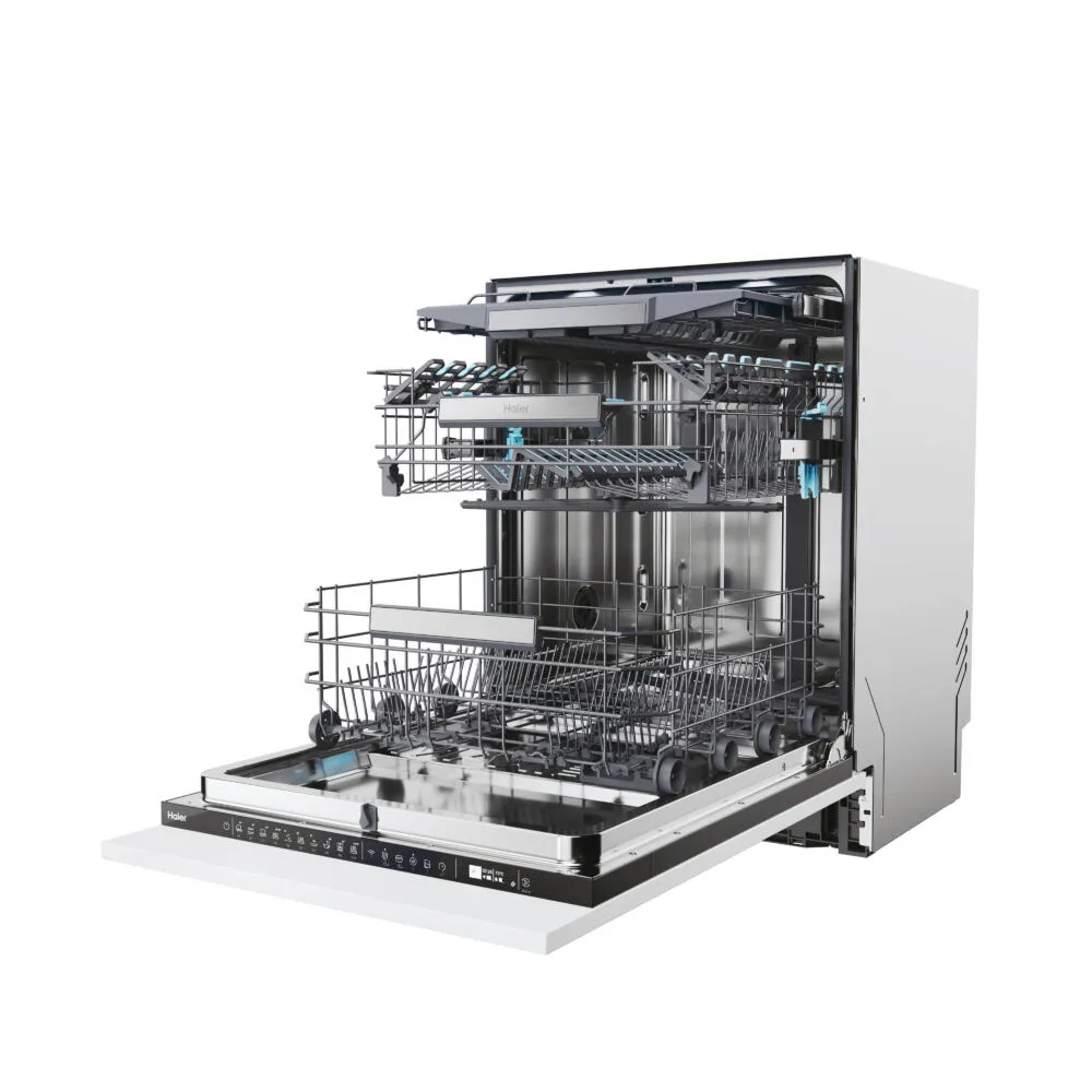 Haier XS 4A4M3PB 32901811 14 Kişilik 10 Programlı Ankastre Bulaşık Makinesi Thumbnail 10