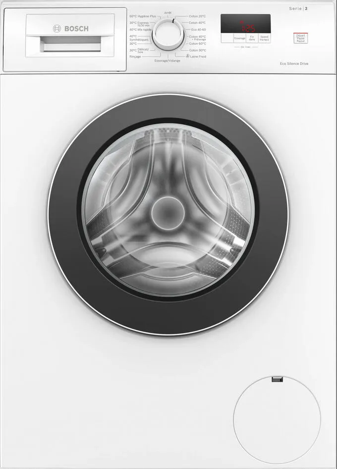 Bosch Serie 2 WAJ28097FR çamaşır makinesi Önden yüklemeli 7 kg 1400 RPM Beyaz Çamaşır Makineleri