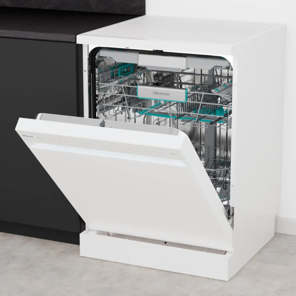 Hisense HS673A90W 20015415 16 Kişilik 7 Programlı Bulaşık Makinesi Thumbnail 6