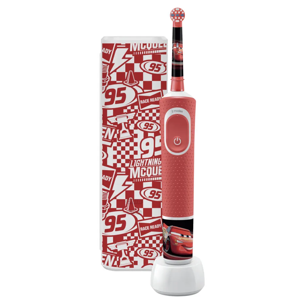 Oral-B Kids 80336901 elektrikli diş fırçası Çocuk Döner diş fırçası Kırmızı, Beyaz Şarjlı Diş Fırçaları