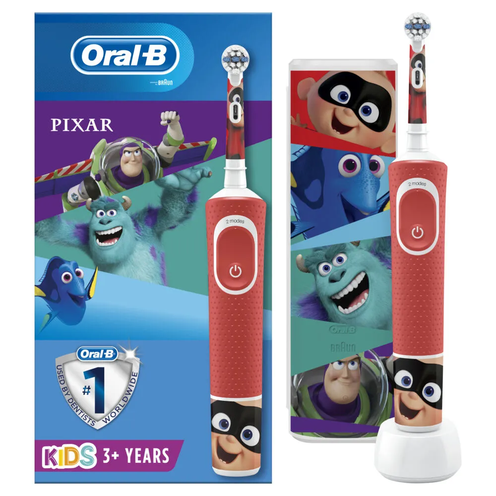 Oral-B 80337574 elektrikli diş fırçası Çocuk Döner-titreşimli diş fırçası Çok renkli Şarjlı Diş Fırçaları