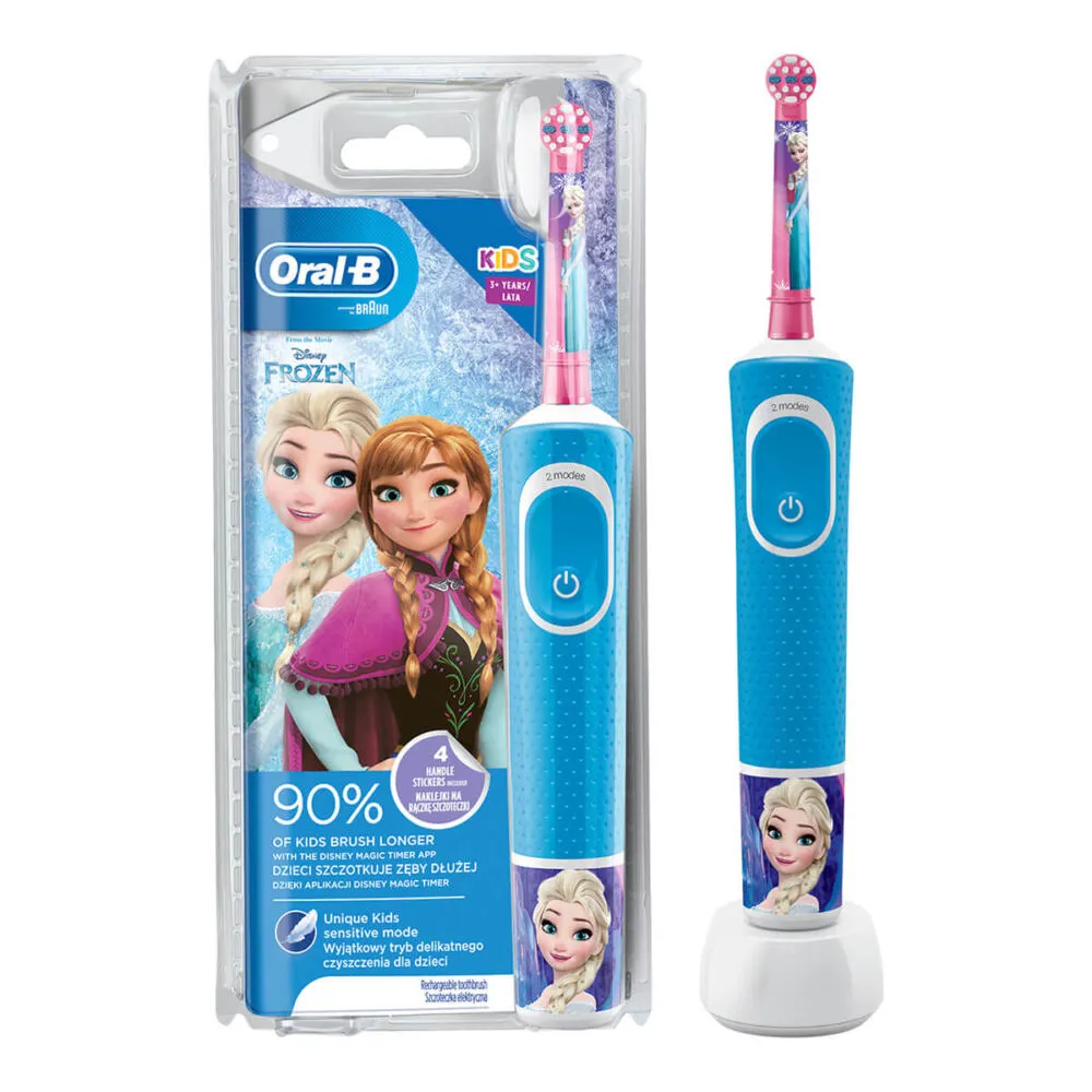Oral-B Kids Frozen Çocuk Döner-titreşimli diş fırçası Çok renkli Şarjlı Diş Fırçaları