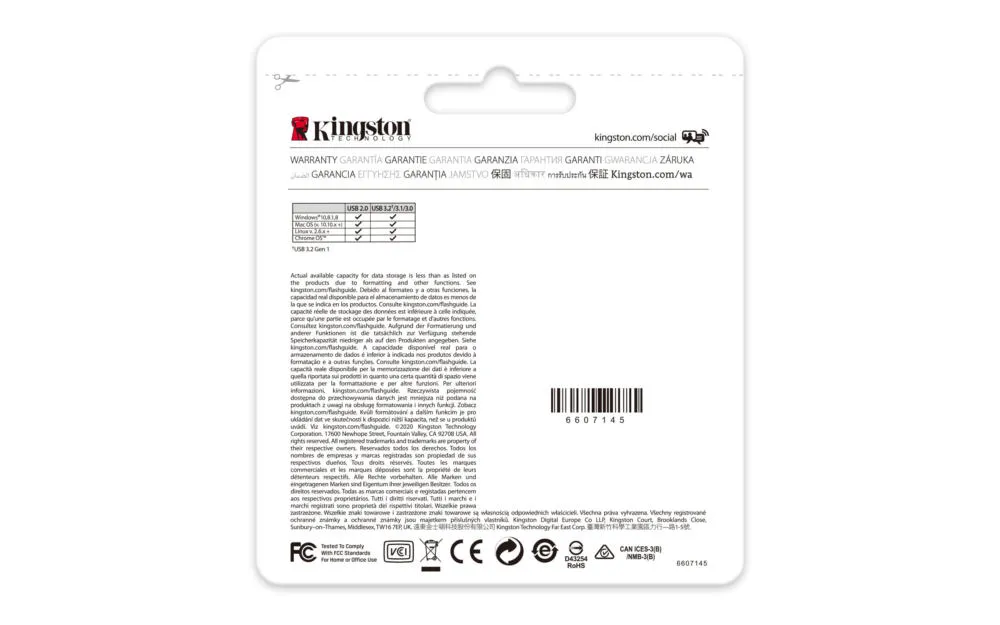 Kingston Technology 80 128 GB DT80/128GB Type-C USB 3.2 200 MB/s Flash Bellek Thumbnail 11