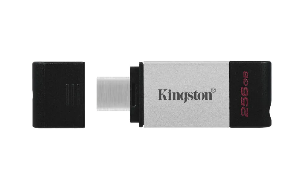 Kingston Technology 80 Co-logo 256 GB DT80/256GBCL Type-C USB 3.2 200 MB/s Flash Bellek Thumbnail 5