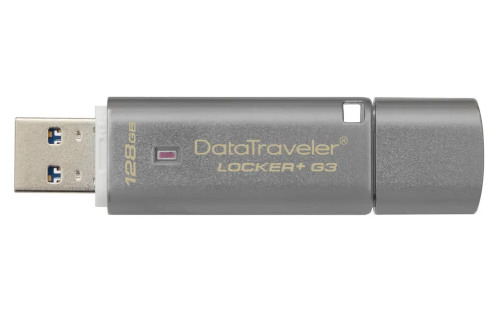 Kingston Technology Locker+ G3 128 GB DTLPG3/128GB USB 3.2 Flash Bellek Thumbnail 2