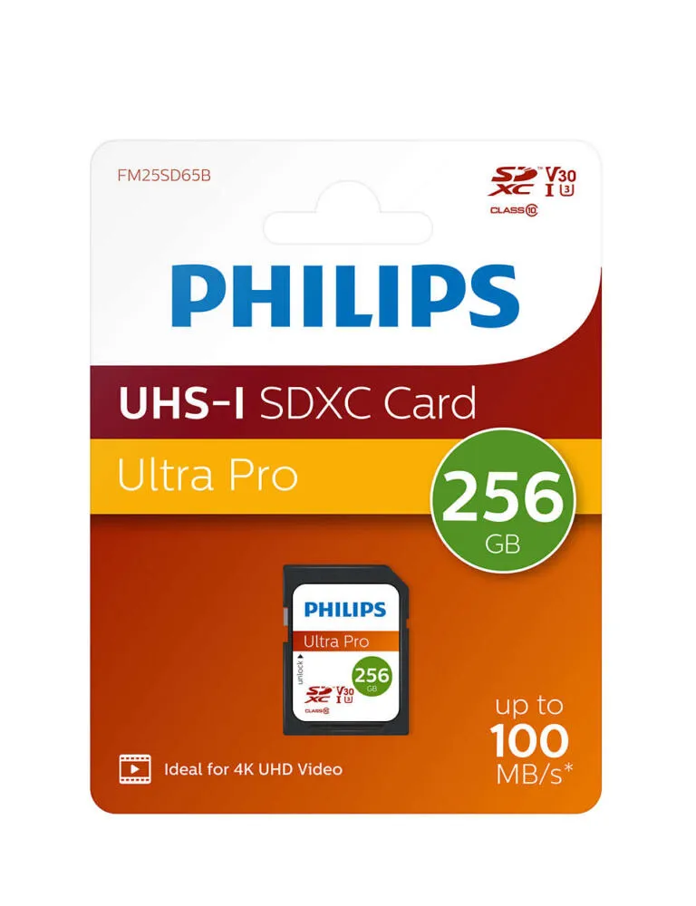 Philips FM25SD65B 256 GB FM25SD65B/00 Hafıza Kartları Thumbnail 2