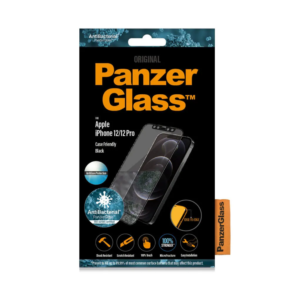 PanzerGlass® Anti-glare Screen Protector iPhone 12 | 12 Pro | Edge-to-Edge 2720 Thumbnail 0