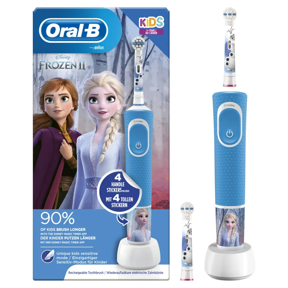 Oral-B 80337623 elektrikli diş fırçası Çocuk Döner-titreşimli diş fırçası Çok renkli Şarjlı Diş Fırçaları